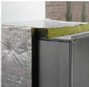 Izolatii tehnice - placi Techrock 80 kg/m3 , grosime 80 mm , max 550 grade C , Cutie 3.6 m2