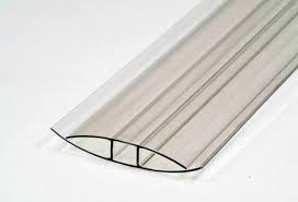 PROFIL H POLICARBONAT 8 mm , 6000 mm , BUC