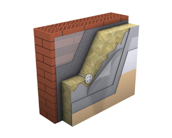 Vata fatada TECHNOFACADE EFFECT 10 cm , 135 kg/m3 , Λd : 0,038 W/mK , m2 Pret Promotie 2 la 100 Bax-uri